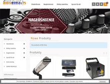 Tablet Screenshot of music-world.pl